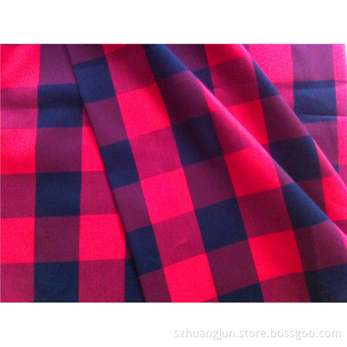 yarn dyed grid fabric for shirt and dress